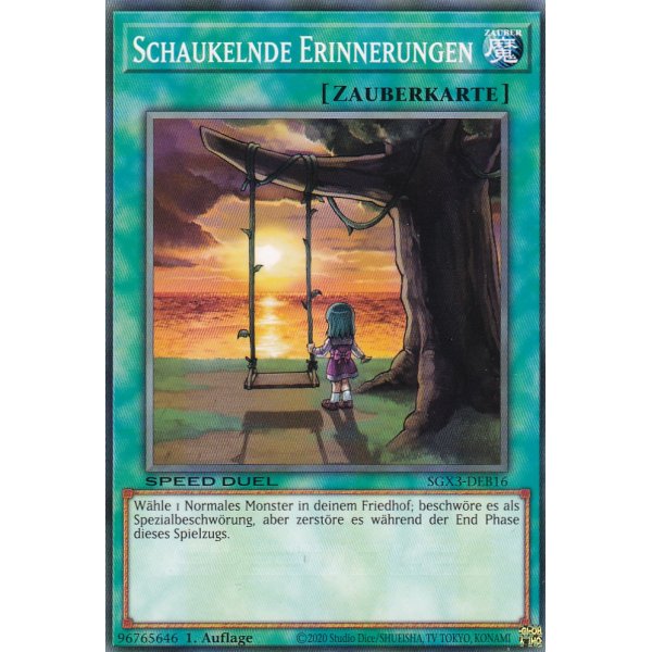 Schaukelnde Erinnerung SGX3-DEB16