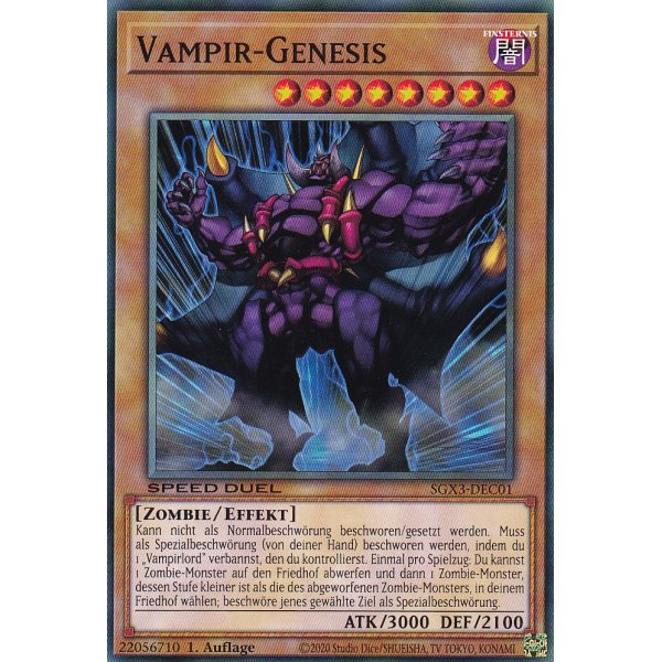Vampir-Genesis SGX3-DEC01