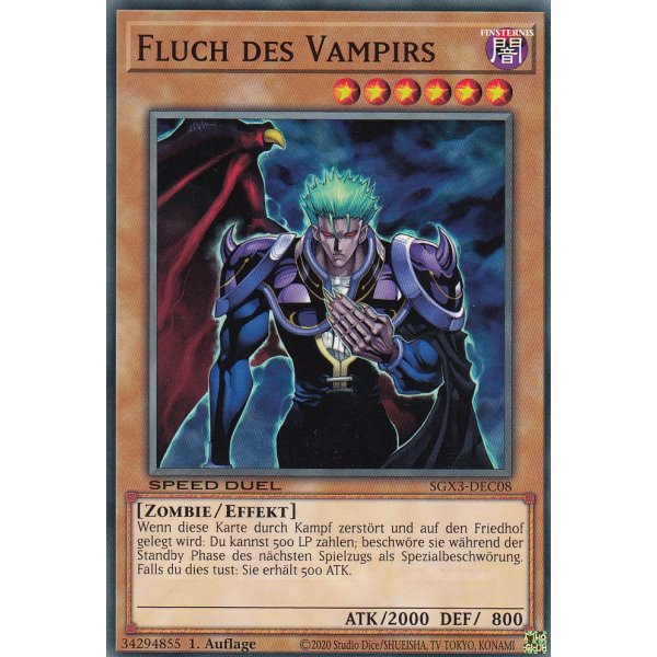Fluch des Vampirs SGX3-DEC08