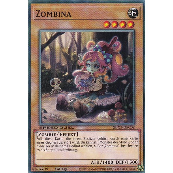 Zombina SGX3-DEC09