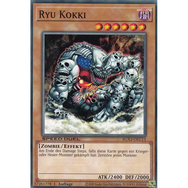 Ryu Kokki SGX3-DEC13