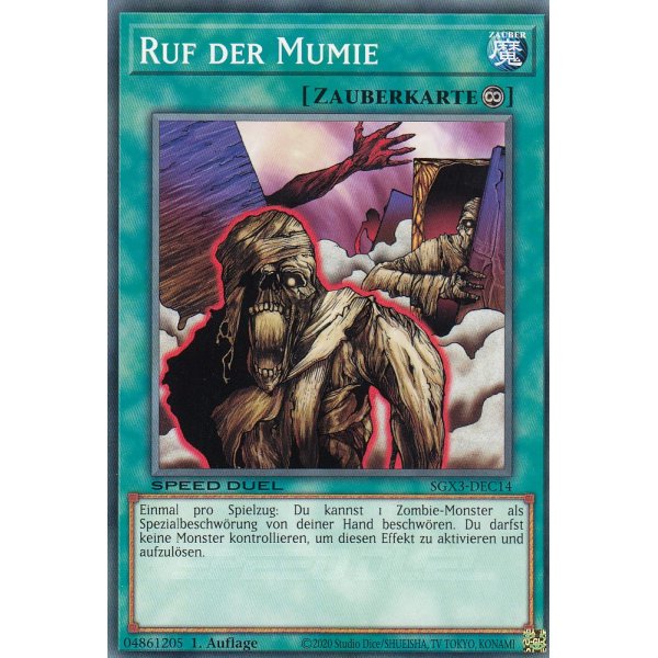 Ruf der Mumie SGX3-DEC14