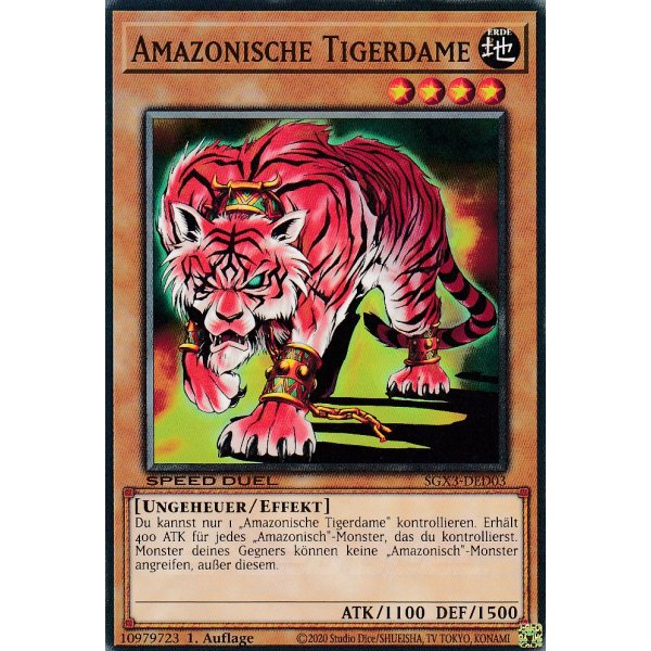 Amazonische Tigerdame SGX3-DED03