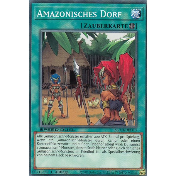 Amazonisches Dorf SGX3-DED13