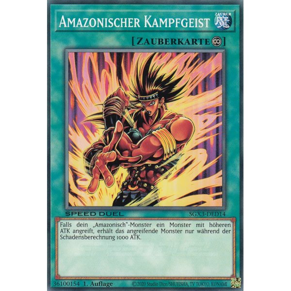Amazonischer Kampfgeist SGX3-DED14