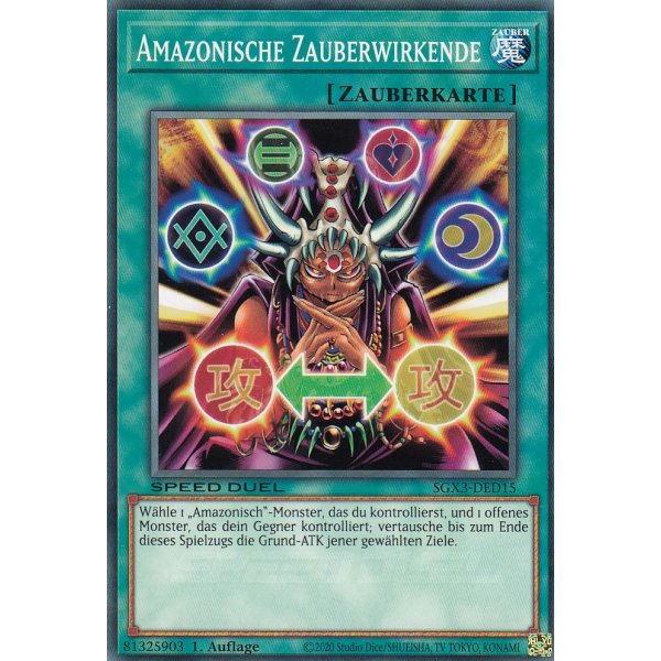 Amazonische Zauberwirkende SGX3-DED15