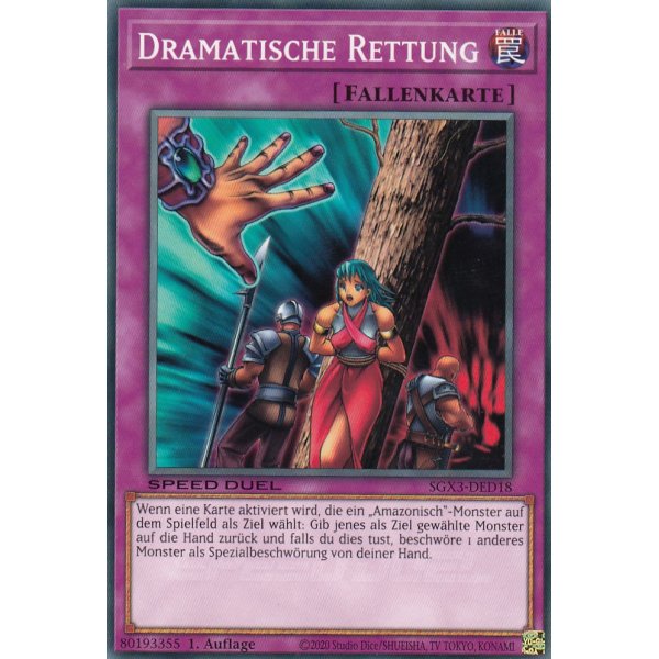 Dramatische Rettung SGX3-DED18