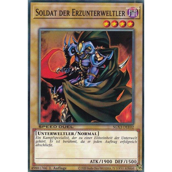 Soldat der Erzunterweltler SGX3-DEE02