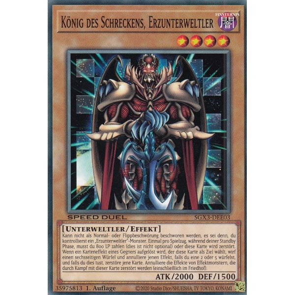 K&ouml;nig des Schreckens, Erzunterweltler SGX3-DEE03