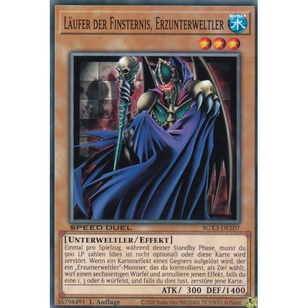 L&auml;ufer der Finsternis, Erzunterweltler SGX3-DEE07