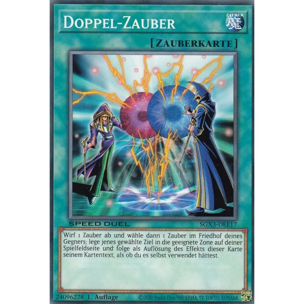 Doppel-Zauber SGX3-DEE17