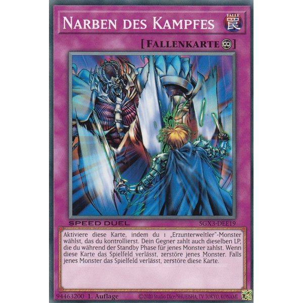Narben des Kampfes SGX3-DEE19