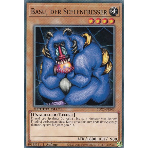 Basu, der Seelenfresser SGX3-DEF03