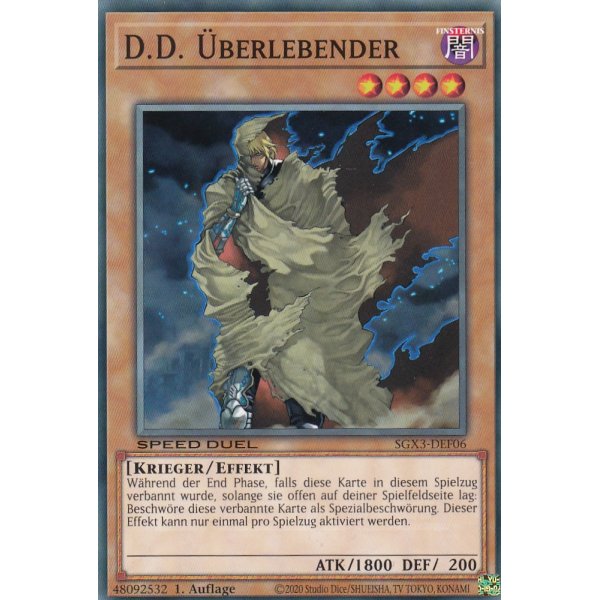 D.D. &Uuml;berlebender SGX3-DEF06