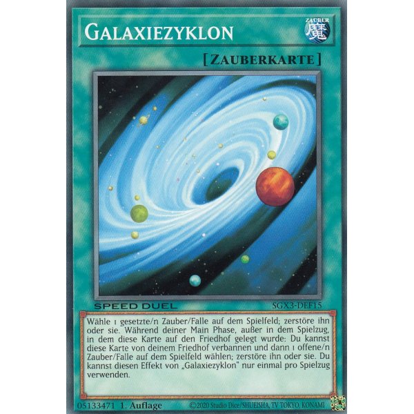 Galaxiezyklon SGX3-DEF15