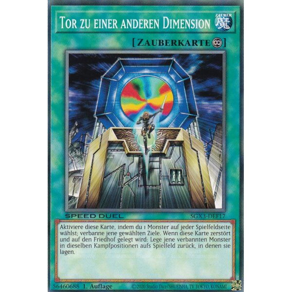 Tor zu einer anderen Dimension SGX3-DEF17