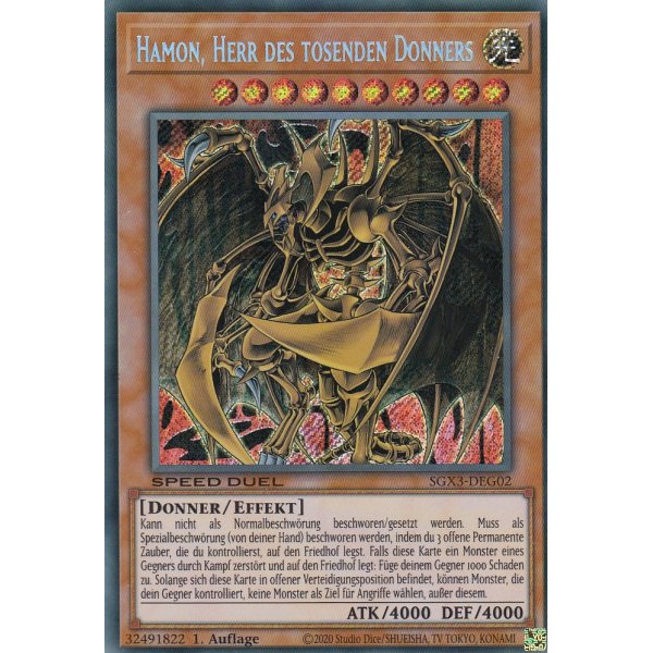 Hamon, Herr des tosenden Donners SGX3-DEG02-SCR