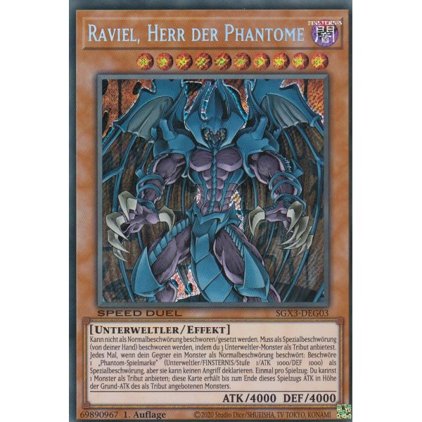 Raviel, Herr der Phantome SGX3-DEG03-SCR