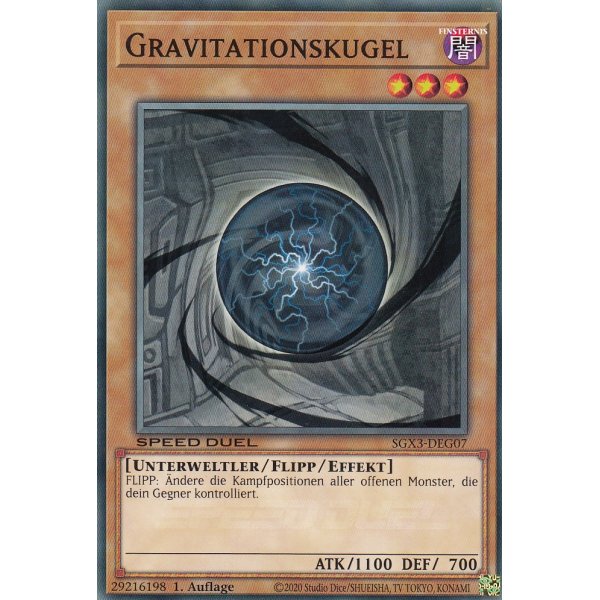 Gravitationskugel SGX3-DEG07
