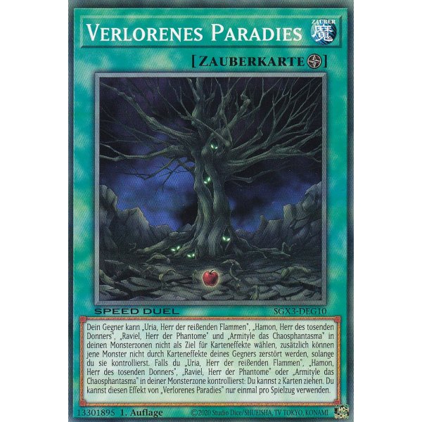 Verlorenes Paradies SGX3-DEG10