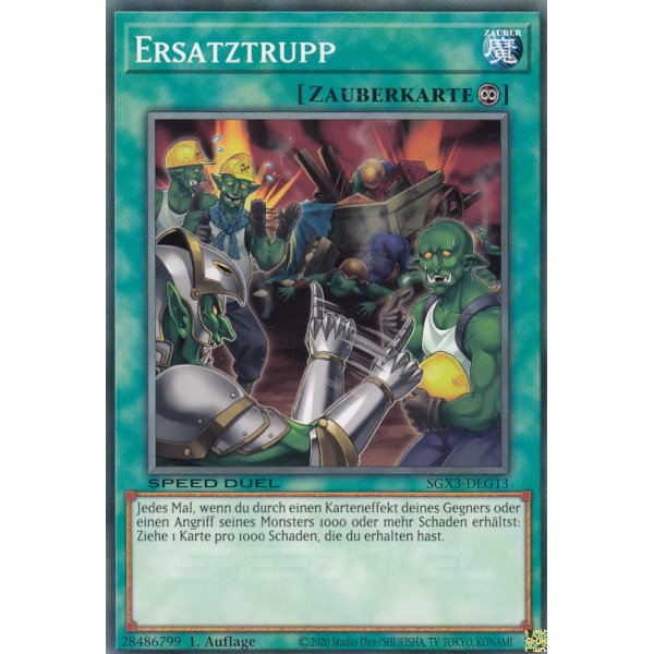 Ersatztrupp SGX3-DEG13