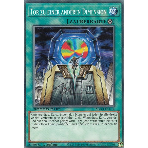 Tor zu einer anderen Dimension SGX3-DEG14