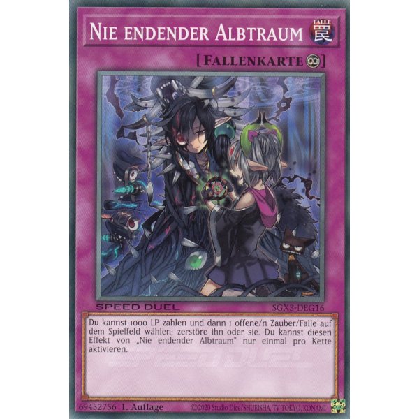 Nie endender Albtraum SGX3-DEG16