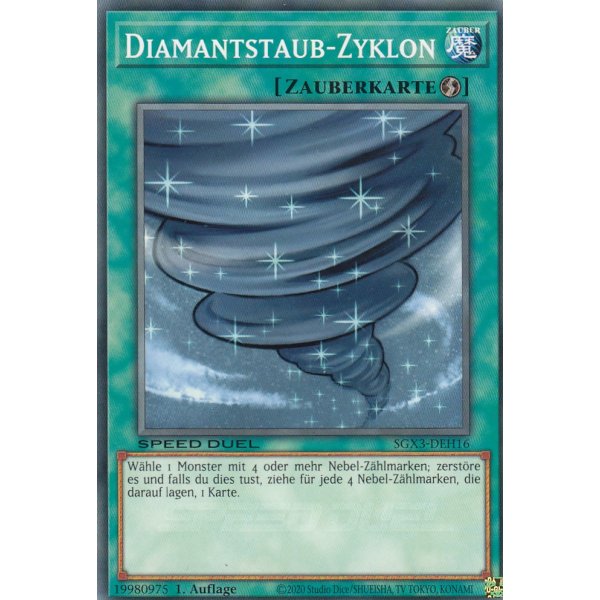 Diamantstaub-Zyklon SGX3-DEH16