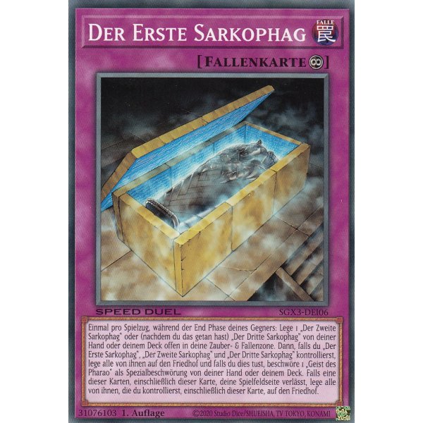 Der Erste Sarkophag SGX3-DEI06