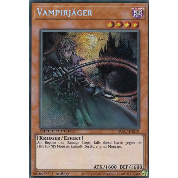 Vampirj&auml;ger SGX3-DEI19-SCR