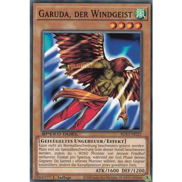 Garuda, der Windgeist SGX3-DEI21
