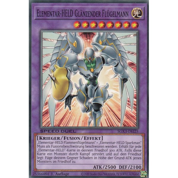 Elementar-HELD Gl&auml;nzender Fl&uuml;gelmann SGX3-DEI25