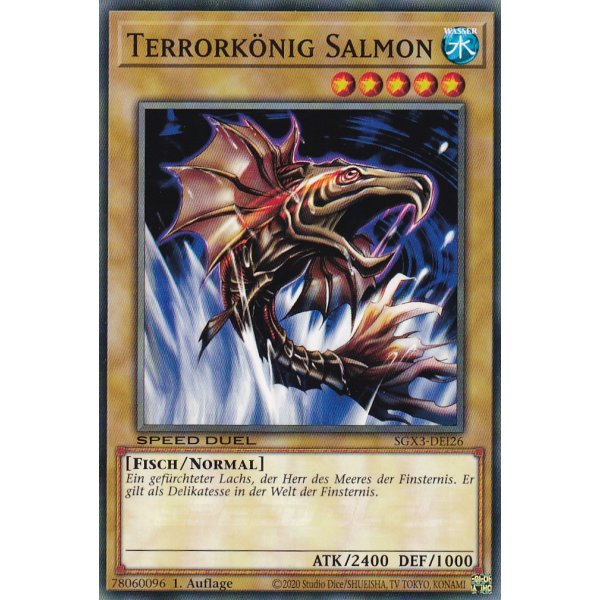 Terrork&ouml;nig Salmon SGX3-DEI26