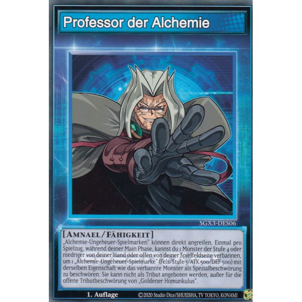 Professor der Alchemie SGX3-DES06