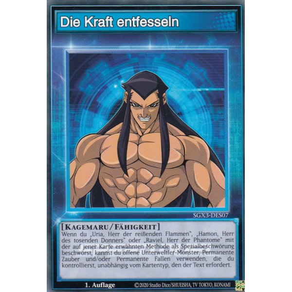 Die Kraft entfesseln SGX3-DES07