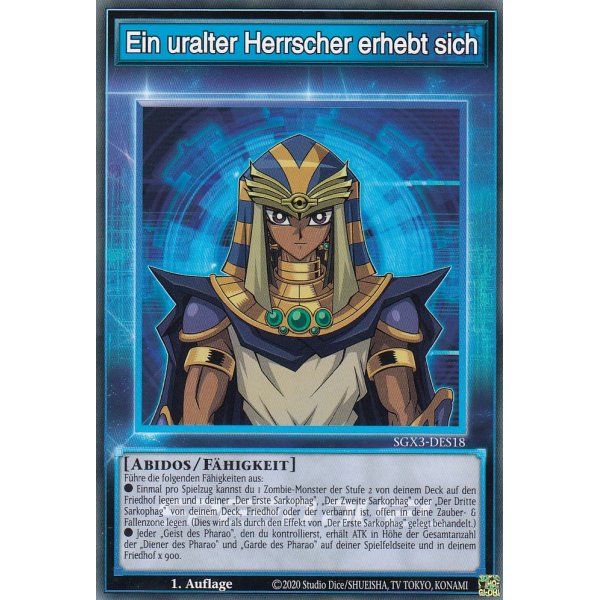 Ein uralter Herrscher erhebt sich SGX3-DES18