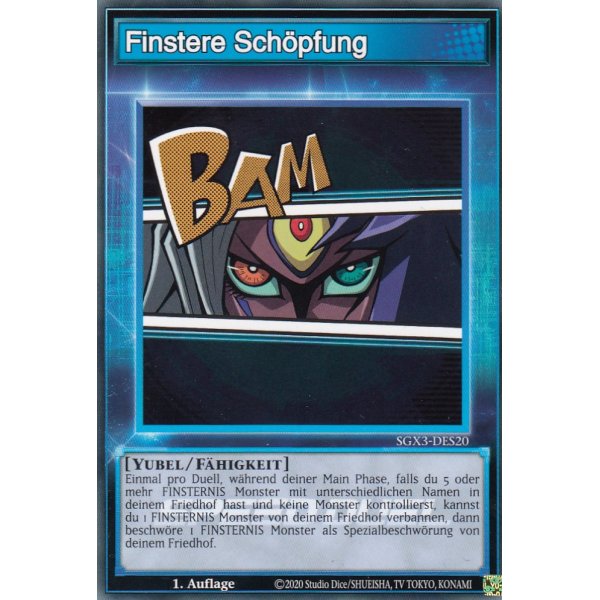 Finstere Sch&ouml;pfung SGX3-DES20