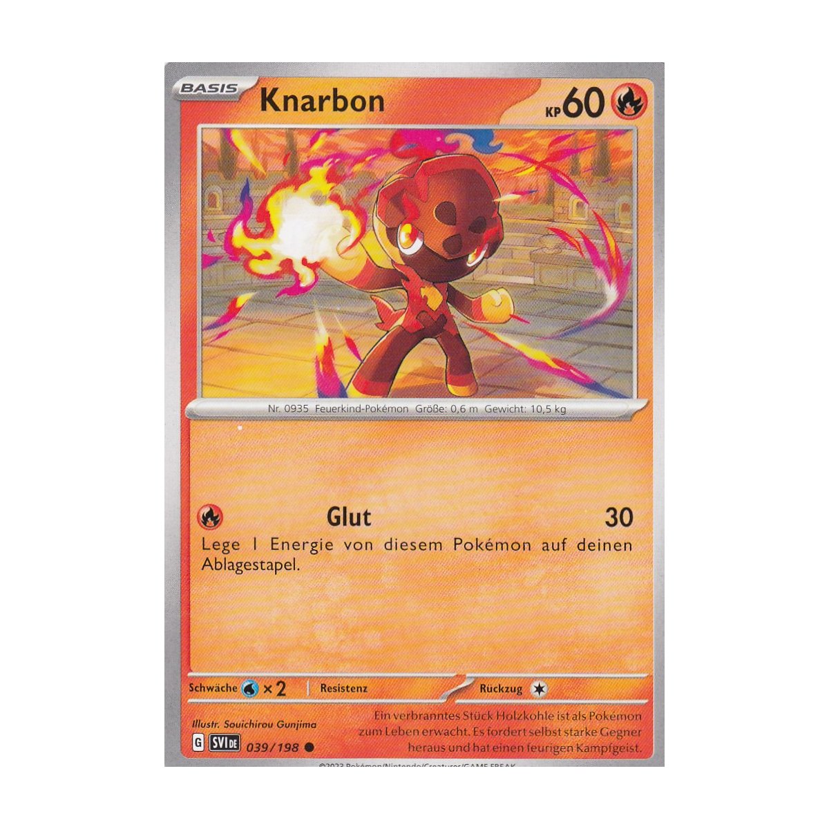 Knarbon 039 198 Karmesin Und Purpur Pokemon Karte G nstig Kaufen