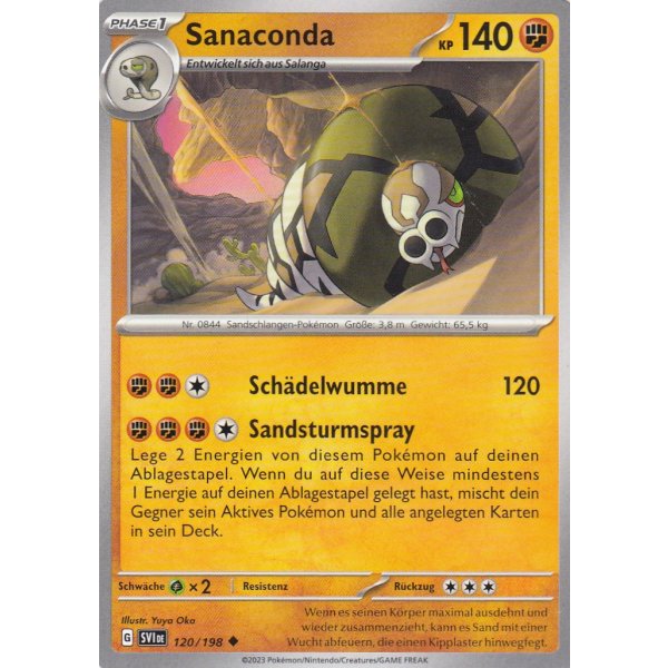 Sanaconda 120/198