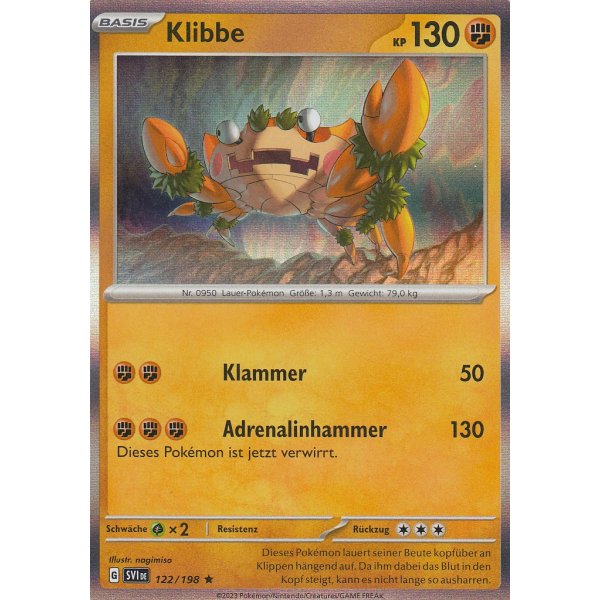 Klibbe 122/198 Holo