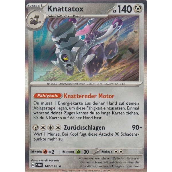 Knattatox 142/198 Holo
