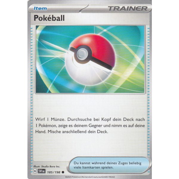 Pok&eacute;ball 185/198