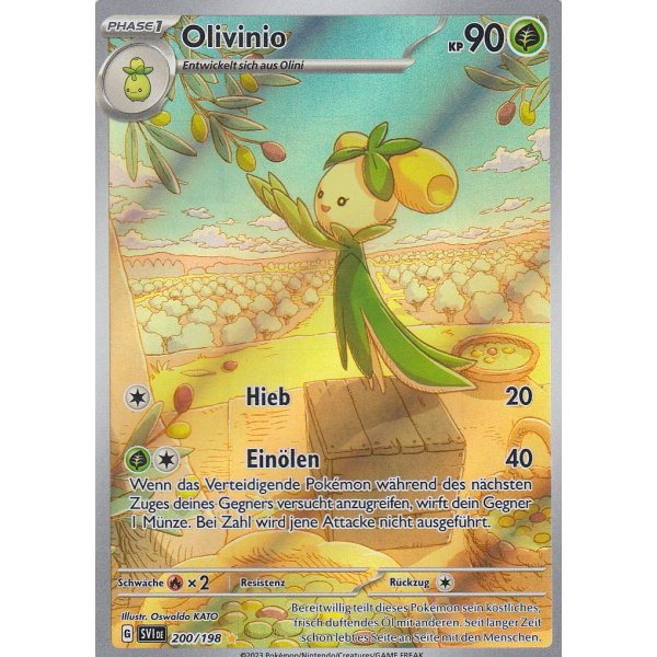 Olivinio 200/198 Illustration Rare