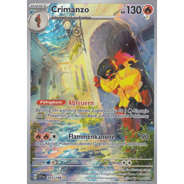 Crimanzo 203/198 Illustration Rare