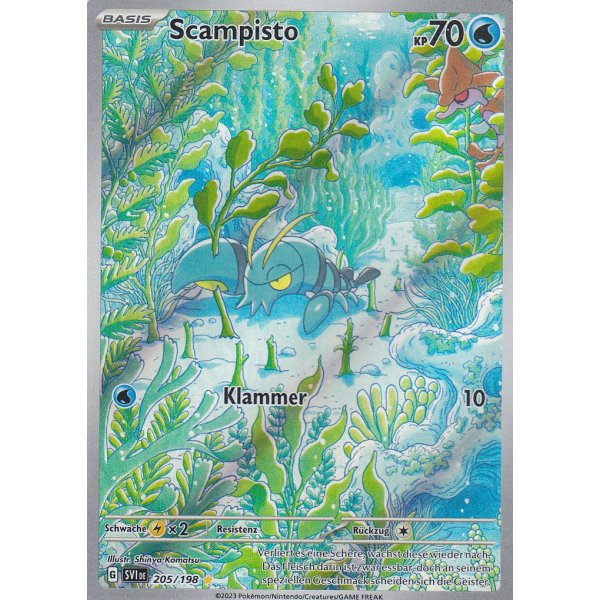 Scampisto 205/198 Illustration Rare