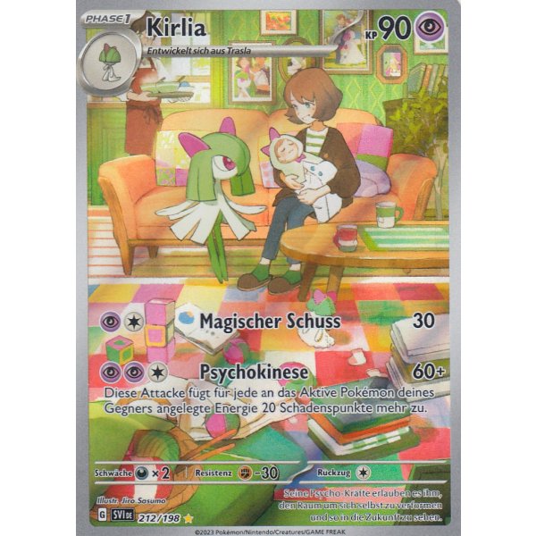 Kirlia 212/198 Illustration Rare