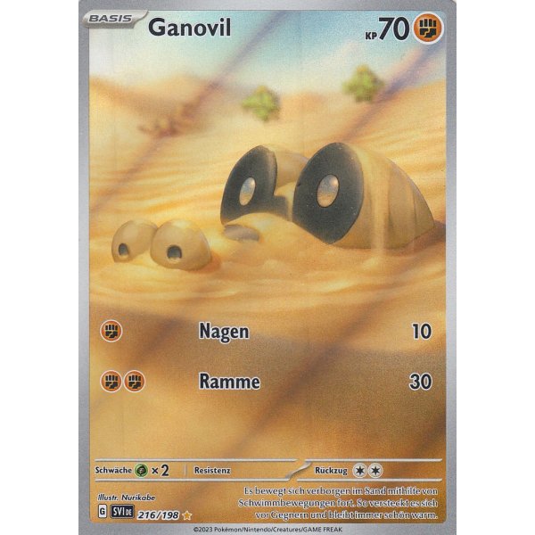 Ganovil 216/198 Illustration Rare