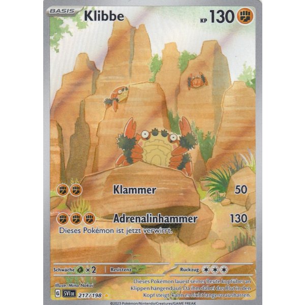 Klibbe 217/198 Illustration Rare