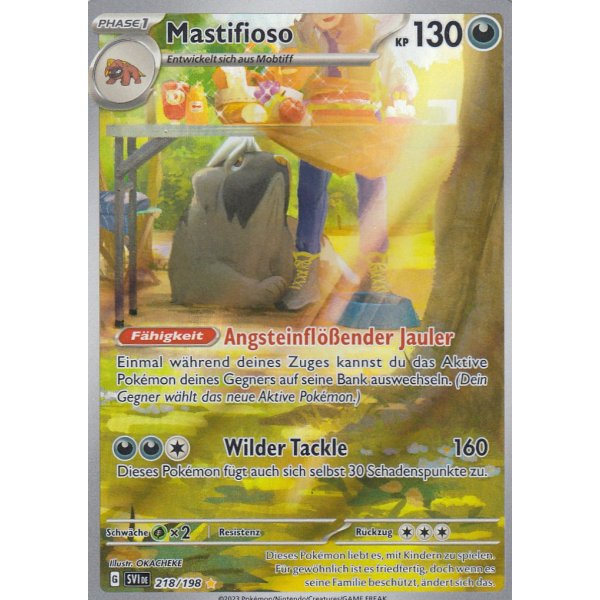 Mastifioso 218/198 Illustration Rare