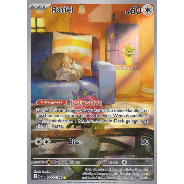 Raffel 222/198 Illustration Rare